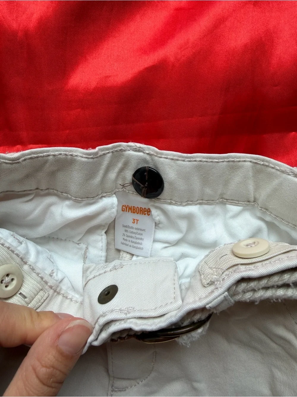 Gymboree 4-Pack Kids Shorts in White, beige, Yellow & Navy